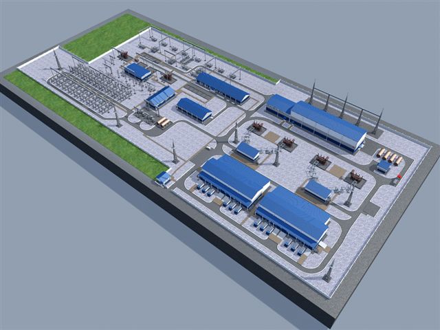 Преобразовательный комплекс электрической подстанции «МОГОЧА»